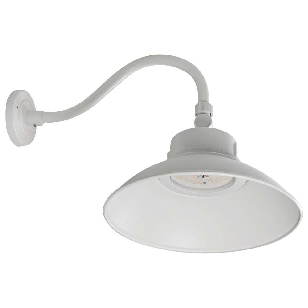 LED Gooseneck 30W/40W/50W CCT Tunable 3K/4K/5K White 120-277V w/ Photocell