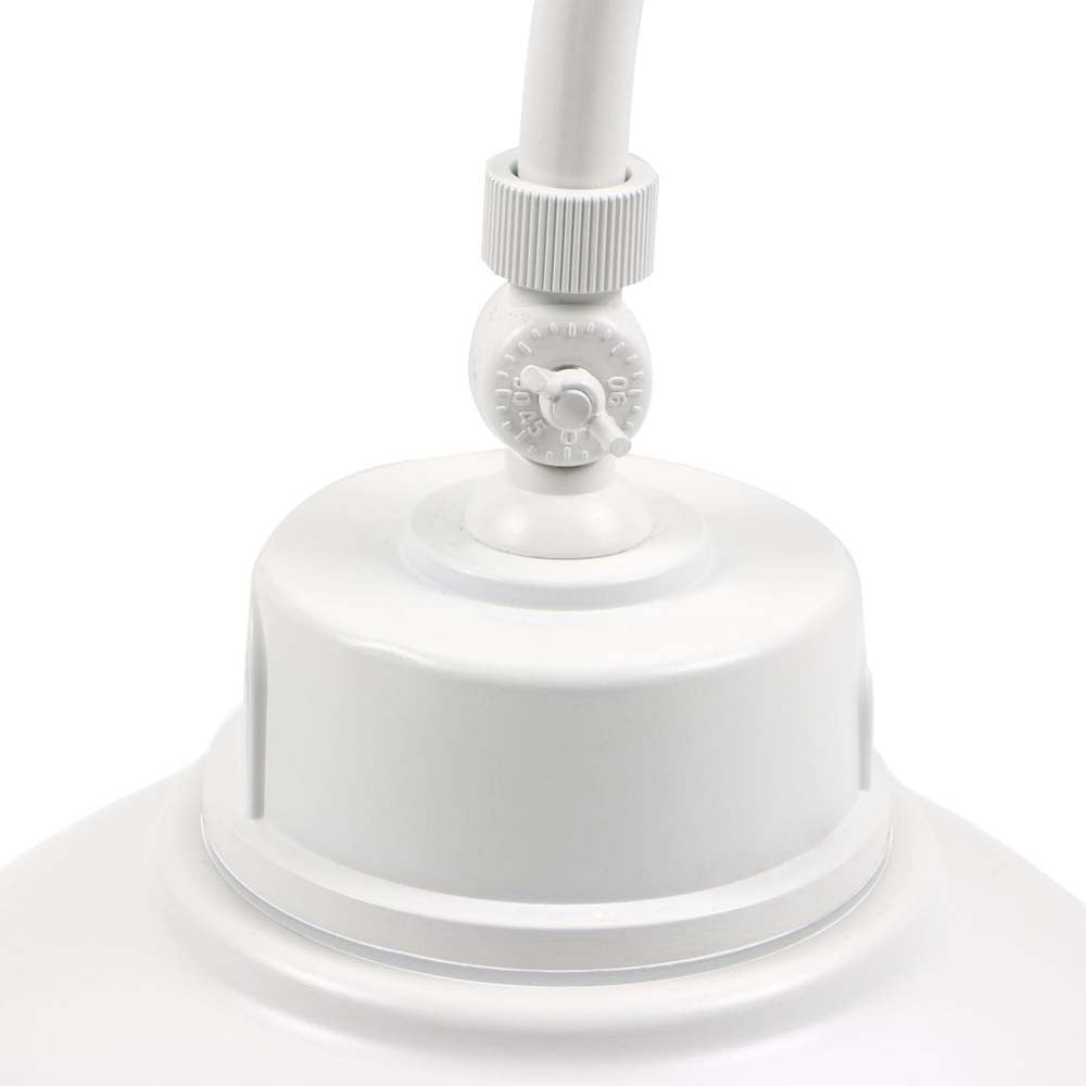 LED Gooseneck 30W/40W/50W CCT Tunable 3K/4K/5K White 120-277V w/ Photocell