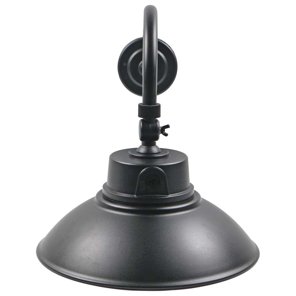 LED Gooseneck 30W/40W/50W CCT Tunable 3K/4K/5K Black 120-277V w/ Photocell