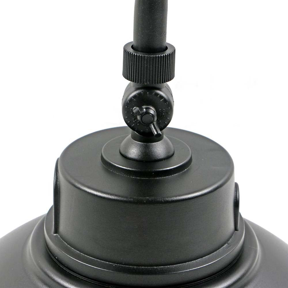 LED Gooseneck 30W/40W/50W CCT Tunable 3K/4K/5K Black 120-277V w/ Photocell
