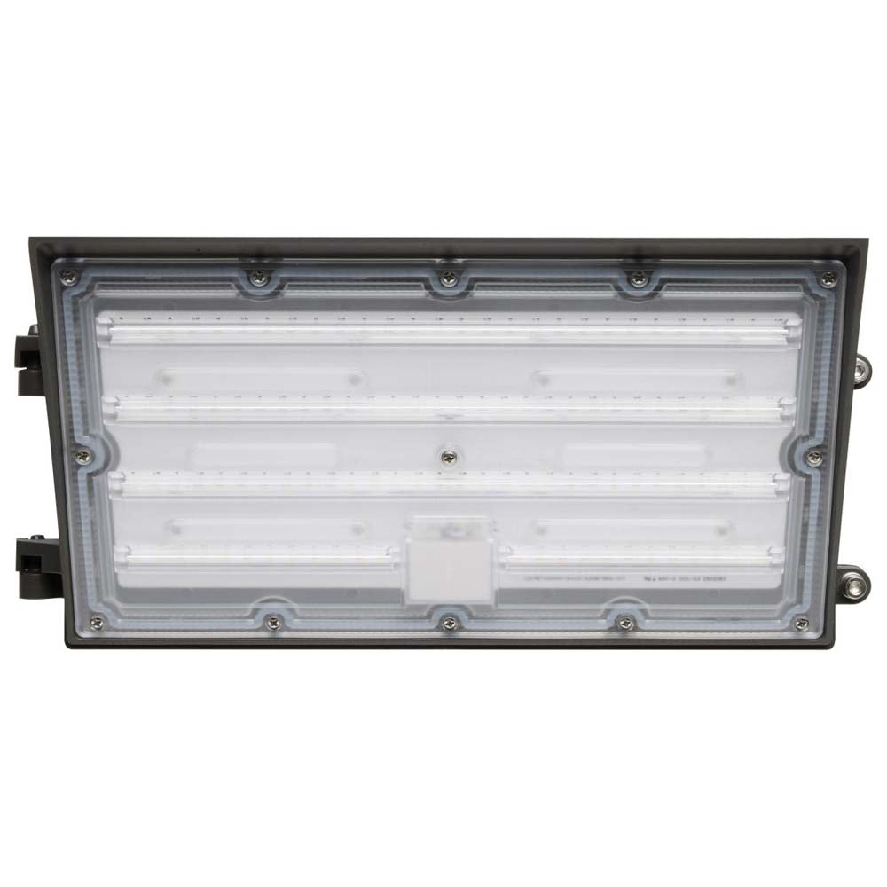 40w Semi Cutoff LED Wall Pack CCT Tunable 4800-5000 Lumens DLC Premium