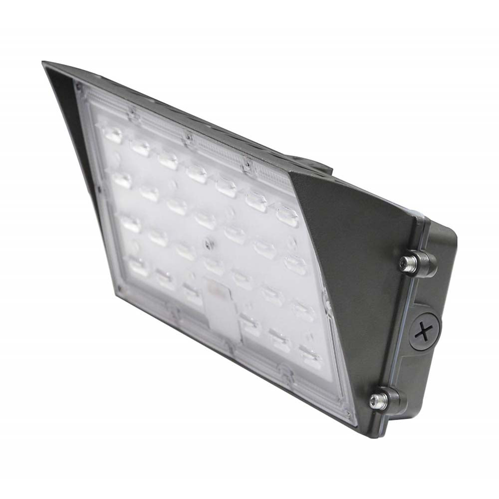 60w Semi Cutoff LED Wall Pack CCT Tunable 7200-7500 Lumens DLC Premium