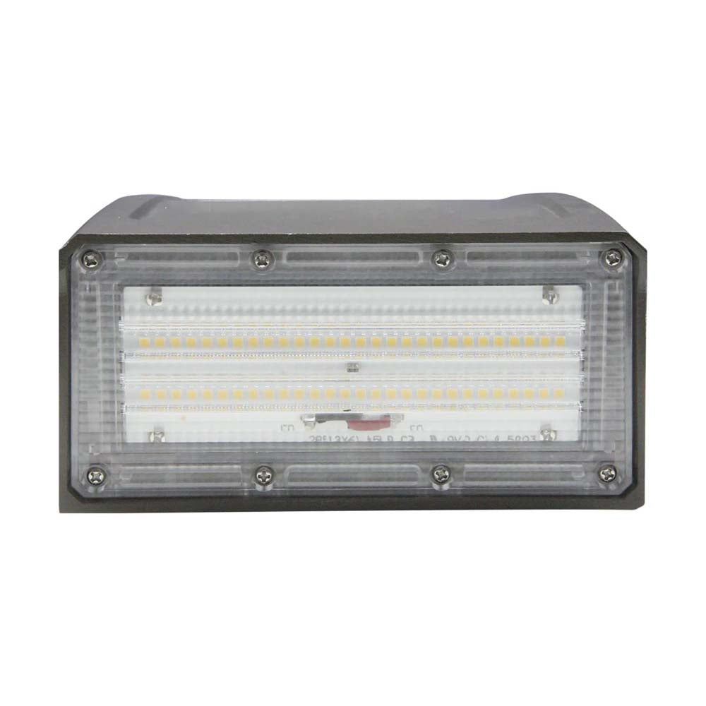 28w Adjustable LED Wall Pack CCT Tunable 3360-3500 Lumens DLC Premium