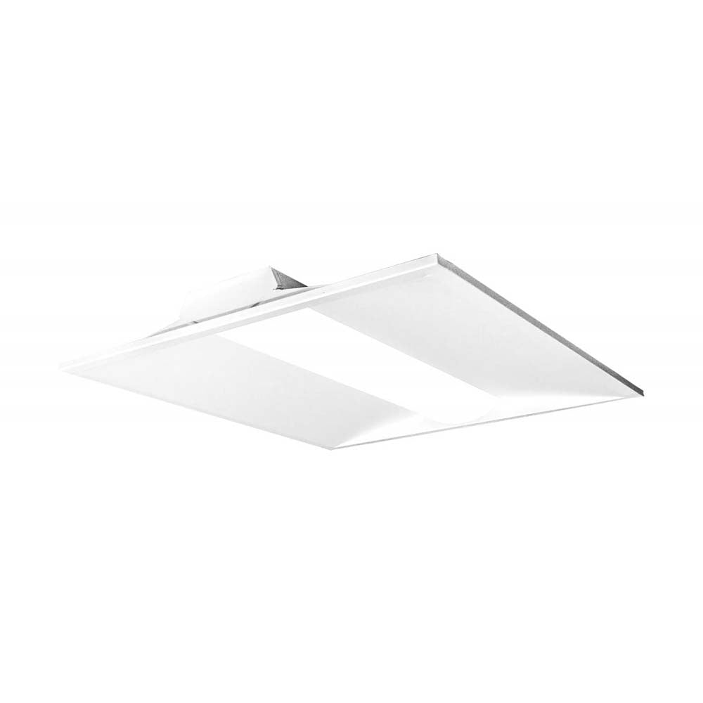 2X2 Single Basket LED Troffer Fixture CCT Tunable Lumens Tunable 100-277V