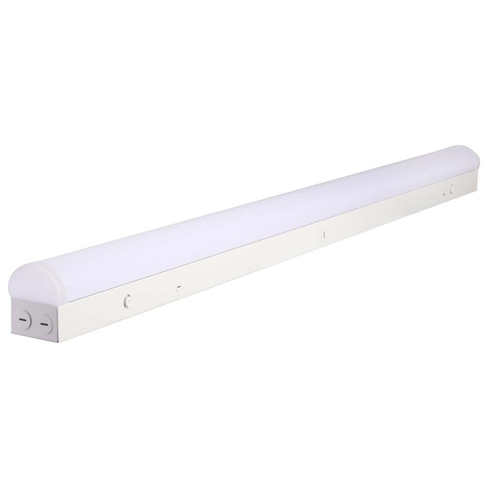 4-ft LED Linear Strip Light CCT Tunable White Finish