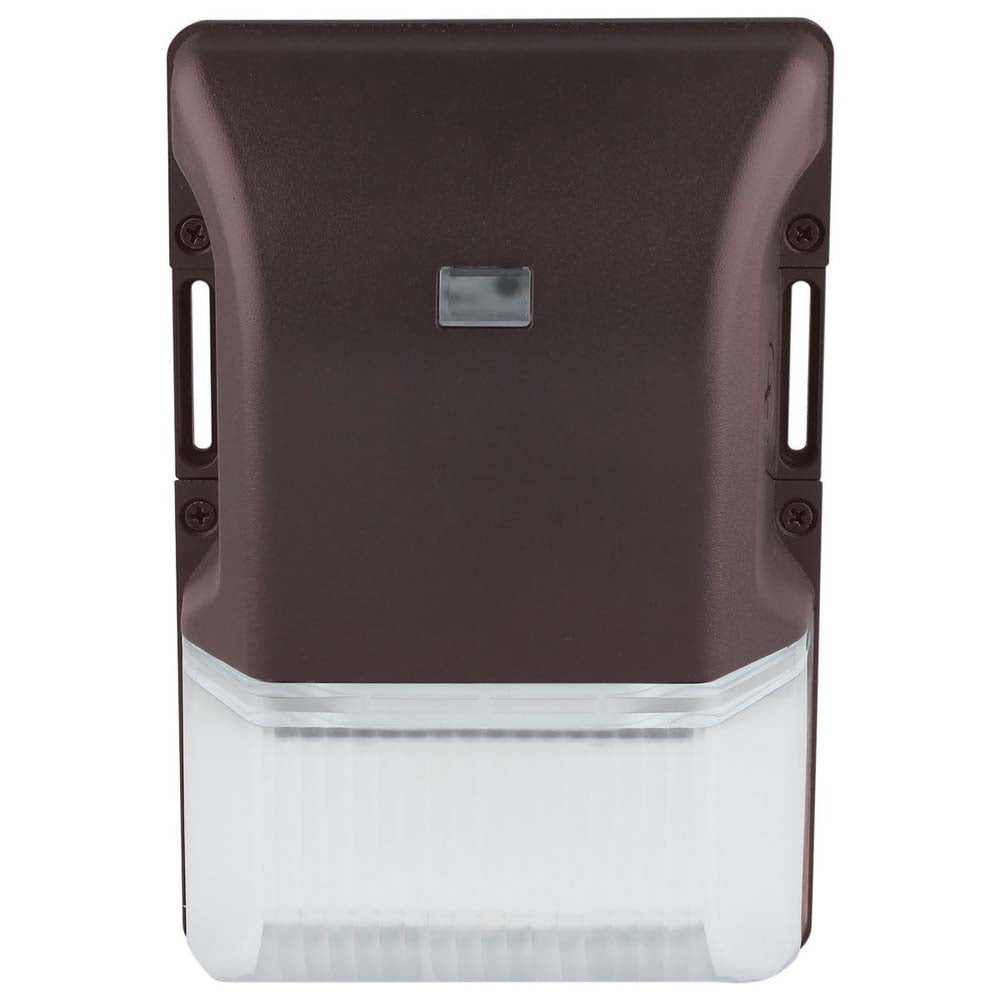 LED Small Wall Pack 20W CCT Tunable 3K/4K/5K Bronze Finish 100-277V