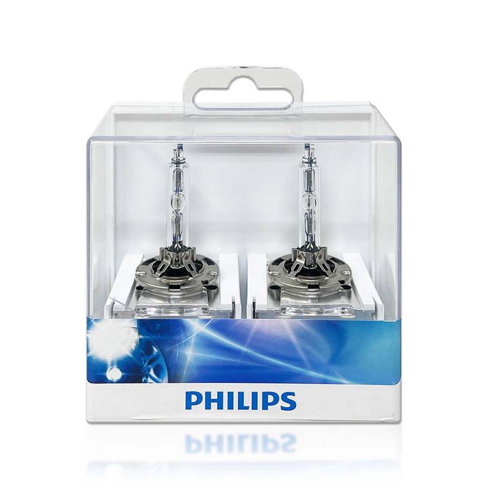 2Pk - Philips D1S WhiteVision Plus 5000K ultimate LED effect Xenon Automotive Bulb