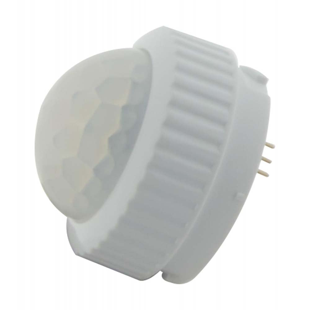 Satco 12v LED PIR Sensor for use with Utility Multi Beam Fixtures White Finish
