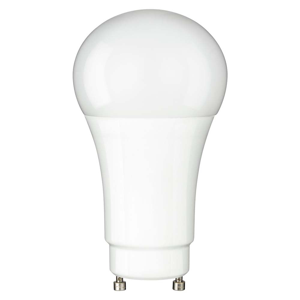 Sunlite LED A19 Light Bulb 14w GU24 Twist & Lock Base Dimmable 27K - Warm White