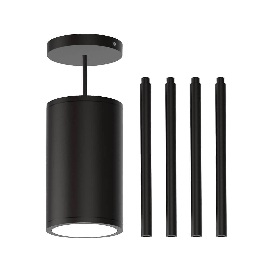 G-Lite Stem Kit | 4-piece | 12-inch Connectable Stems (4-feet total) | Black