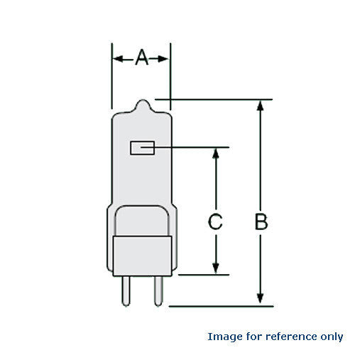 10PK - USHIO 1000216 - DRA 300w 120v JCD120V-300W Halogen Bulb