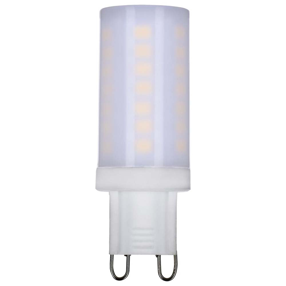 5W JCD LED Frosted 4000K G9 G9 Double Loop Base 120v