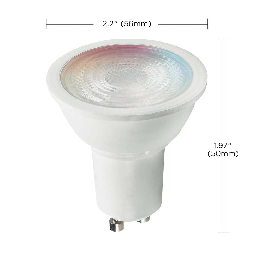 5.5W MR16 LED RGBW Tunable White T20 Starfish IOT 385Lm 120v