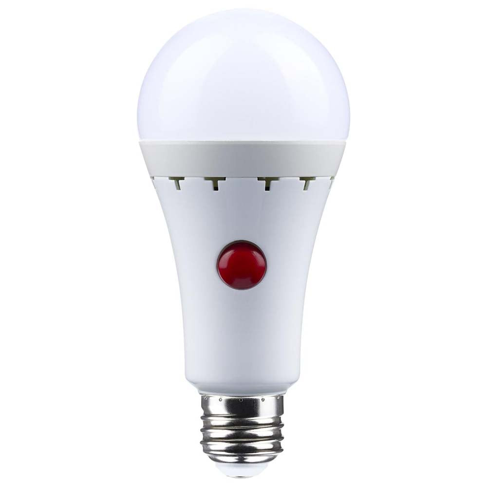 8W A21 LED 5000K Medium Base 120v Battery Backup - 60w equiv