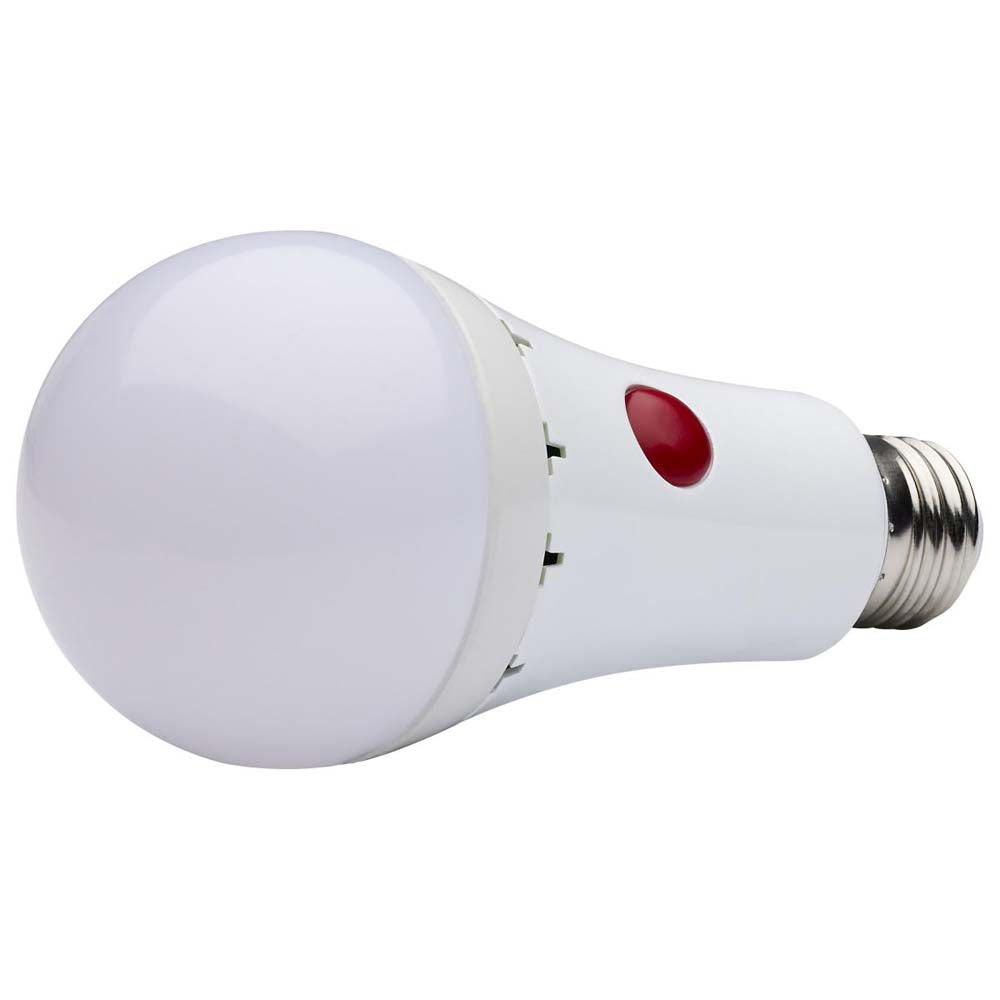 8W A21 LED 5000K Medium Base 120v Battery Backup - 60w equiv