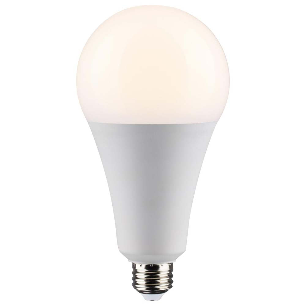 Ultra Bright Utility Lamp 36W PS30 LED Dimmable White Finish E26 Base 2700K 120v