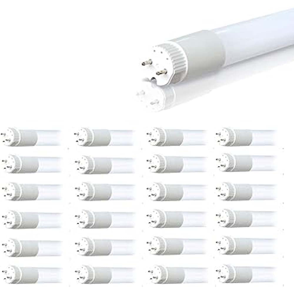 25Pk - 12W 48-in T8 LED G13 base Dual Mode Hybrid 3500K 1700Lm - 50w equiv