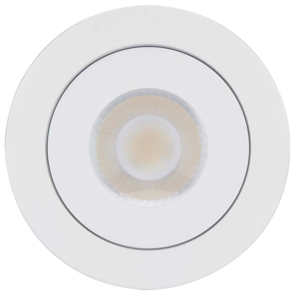 9w CCT Tunable LED Direct Wire Downlight 4-in Round Remote Driver White