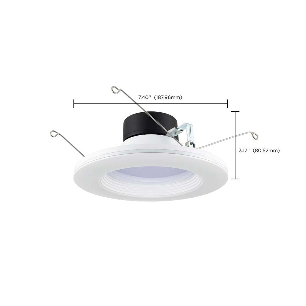 5-6-in CCT Tunable LED Recessed Downlight w/ Night Light Feature