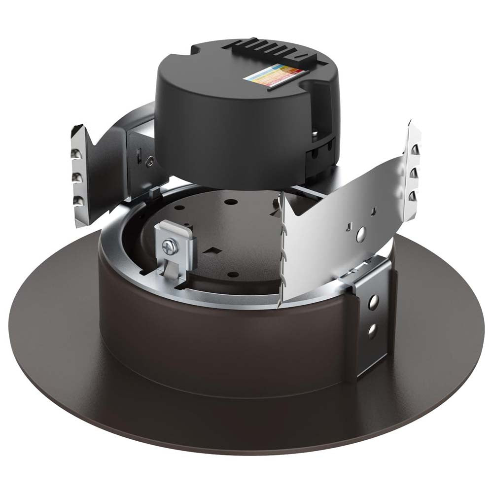 7.5w LED Direct Wire Downlight 120v CCT Tunable Bronze Finish