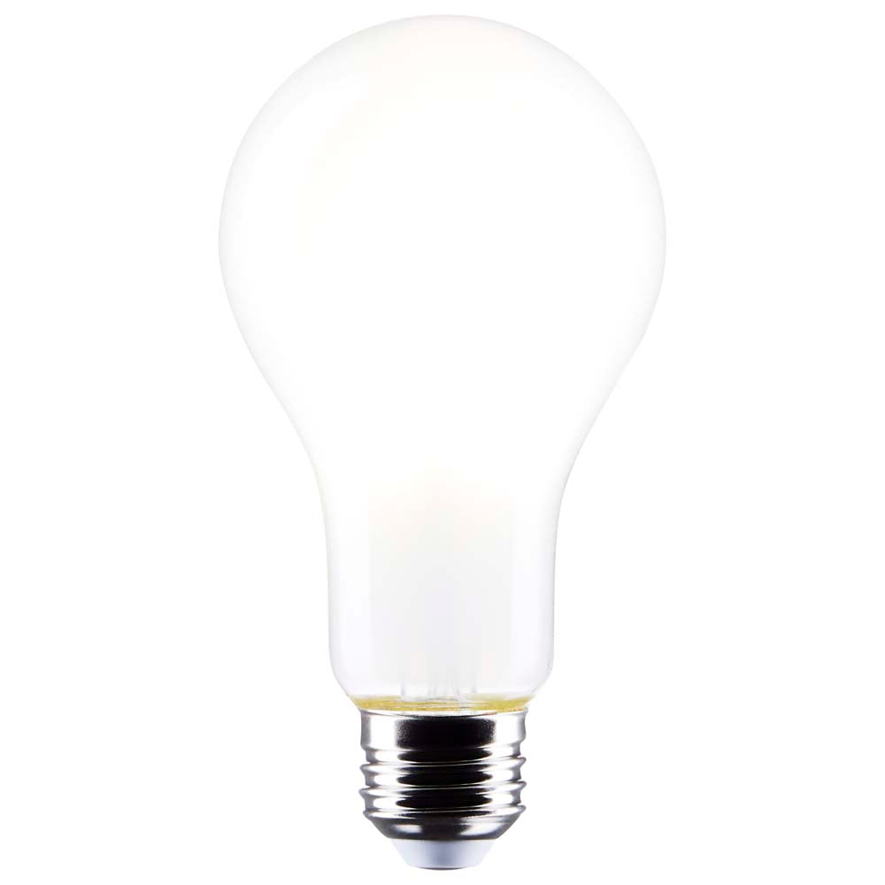 Satco 18.5w A21 LED Frost Finish Medium base 4000K 120v - 150w equiv
