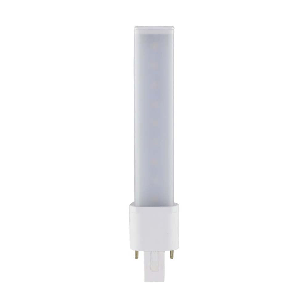 4.5W LED PL 2-PIN 3000K 450 Lumens G23 base Type B Ballast Bypass 120-277v