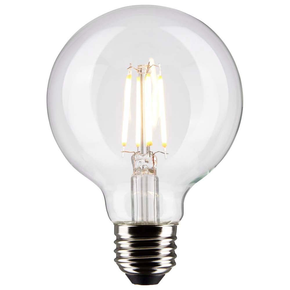 Satco 4.5w G25 Globe Filament LED 4000K Medium Base Dimmable - 40w equiv