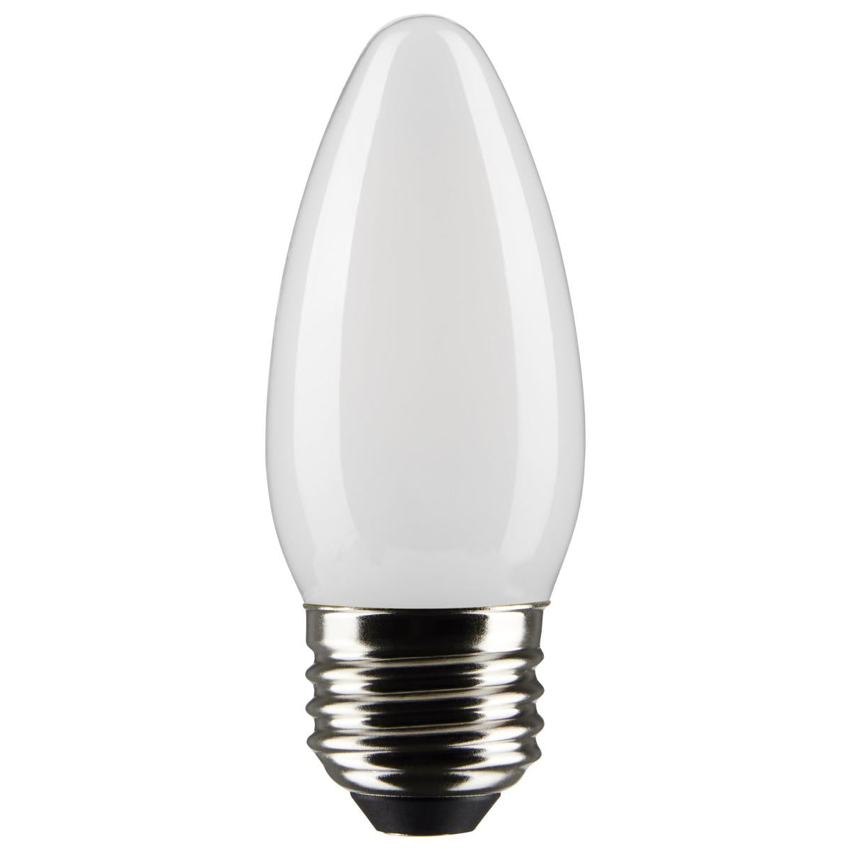 Satco 3w B11 LED 2700K Medium Base Frosted Dimmable - 25w equiv