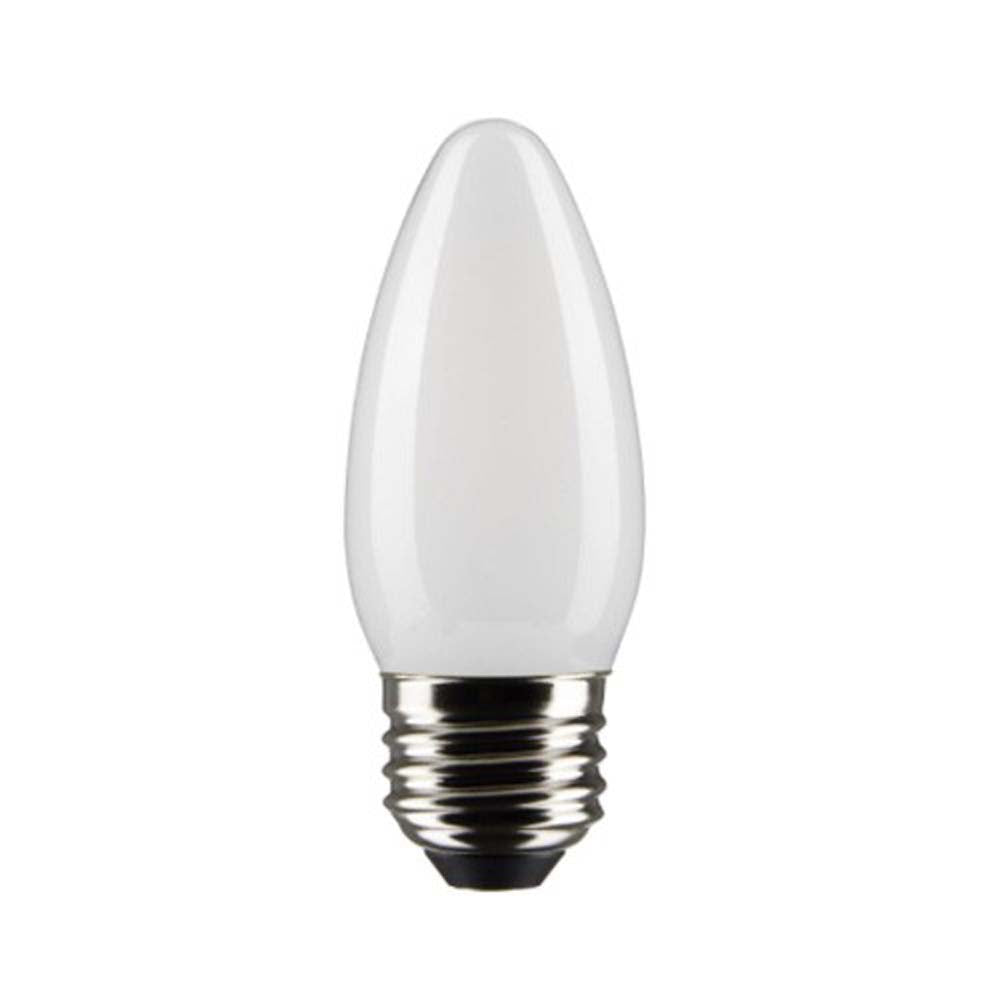 Satco 5.5w B11 LED 2700K Medium Base Dimmable - 60w equiv