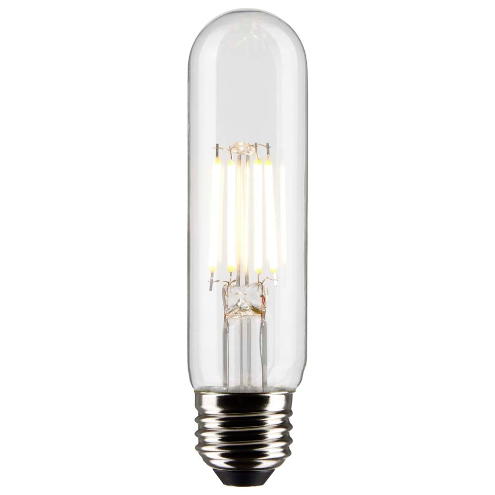 Satco 5.5w T10 LED 2700K Medium Base Dimmable - 40w equiv