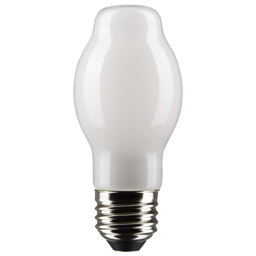 8W BT15 LED White Medium Base 2700K 800 Lumens 120v