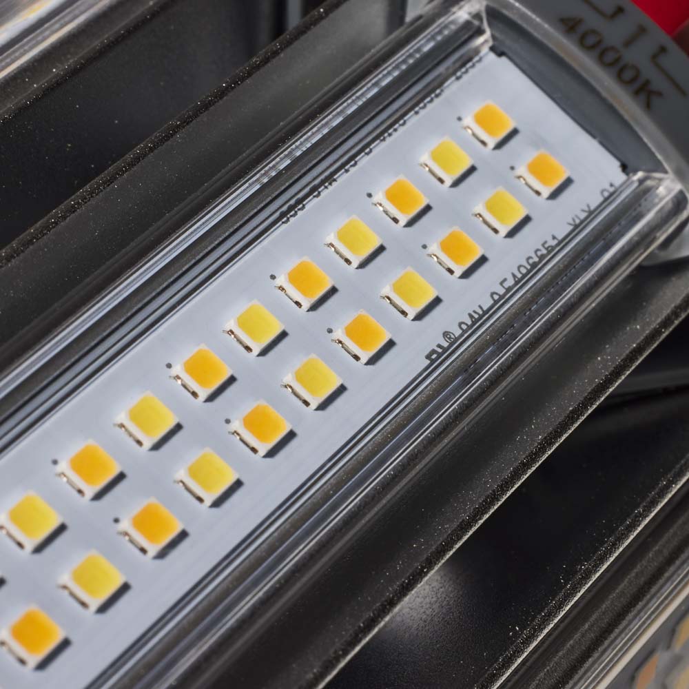 Satco LED HID Replacement 54/45/36 Wattage & CCT Selectable Mogul Base 100-277V