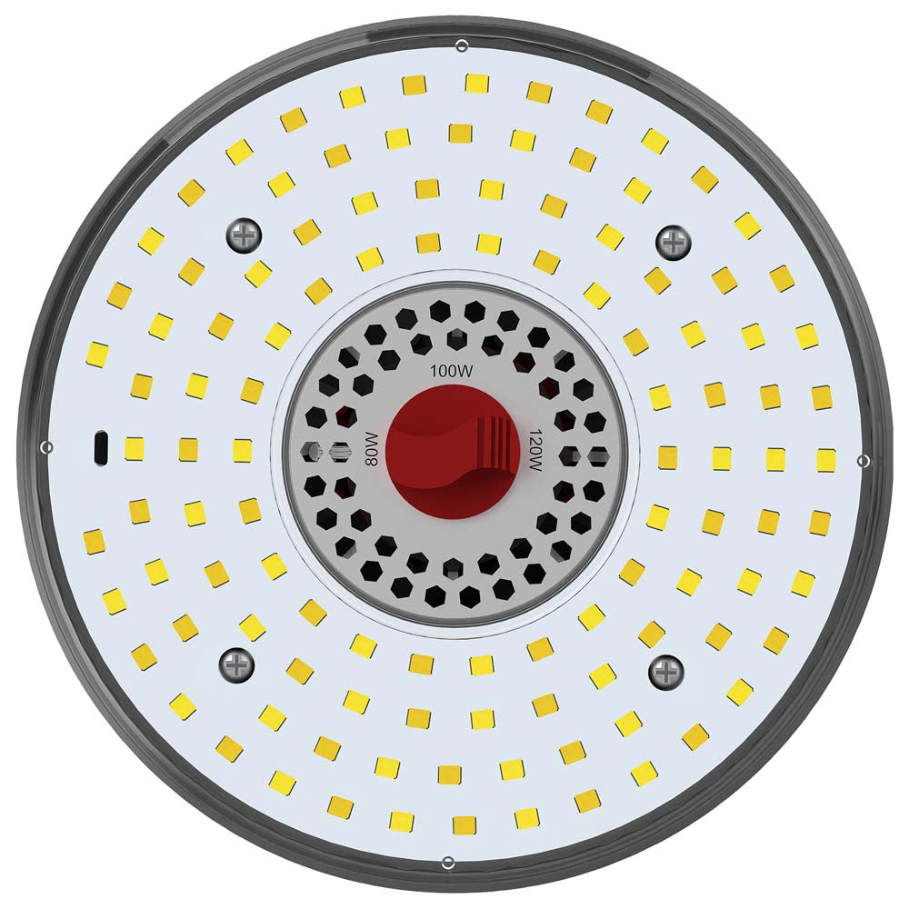 Satco LED HID Replacement 120/100/80 Wattage & CCT Seletable Mogul Base 100-277V
