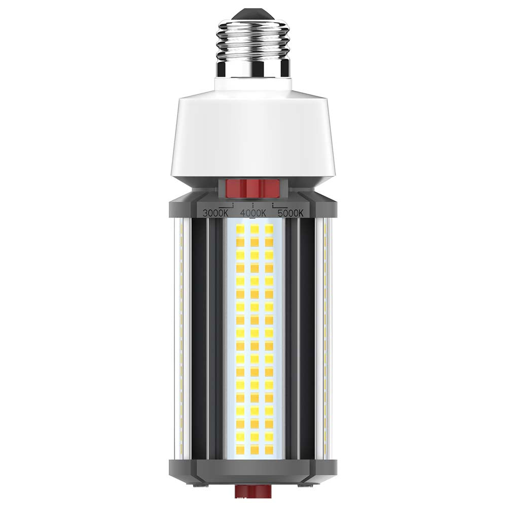 Satco LED HID Replacement 27/22/18 Wattage & CCT Selectable Medium Base 100-277V