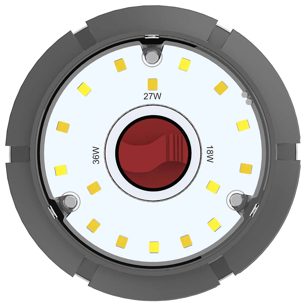 Satco LED HID Replacement 36/27/18 Wattage & CCT Selectable Mogul Base 100-277V