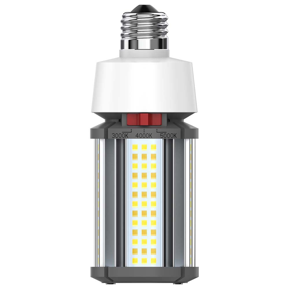 Satco 18w LED HID Replacement ColorQuick CCT Selectable Medium Base 277-347V