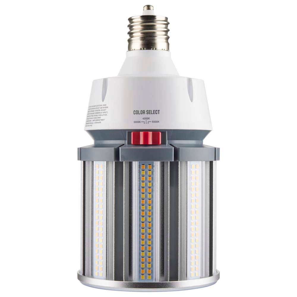 Satco 80w LED HID Replacement ColorQuick CCT Selectable Mogul Base 277-480V