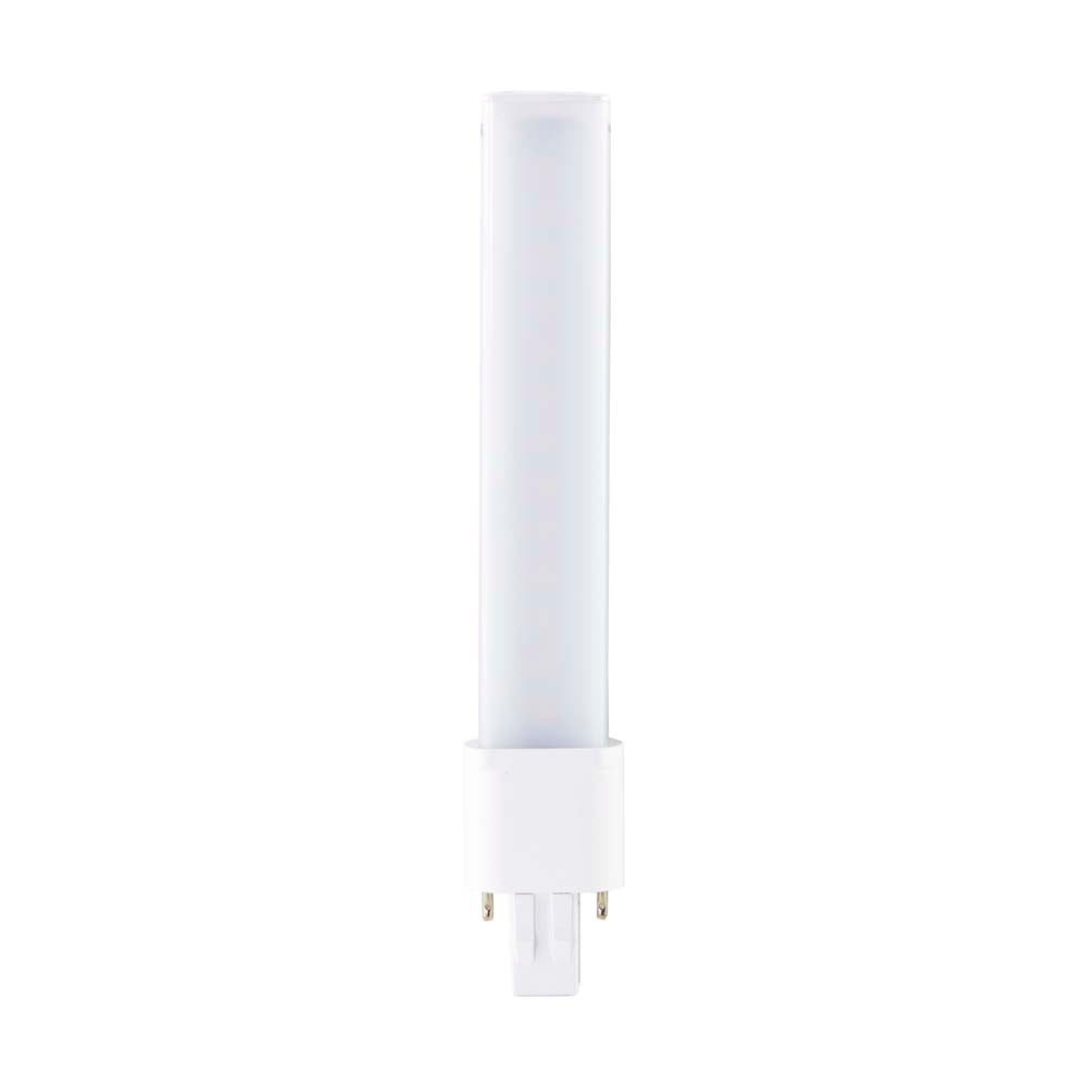 Satco 6w LED PL GX23 Base 5000K 600LM 360 deg. 120-277V Ballast Bypass