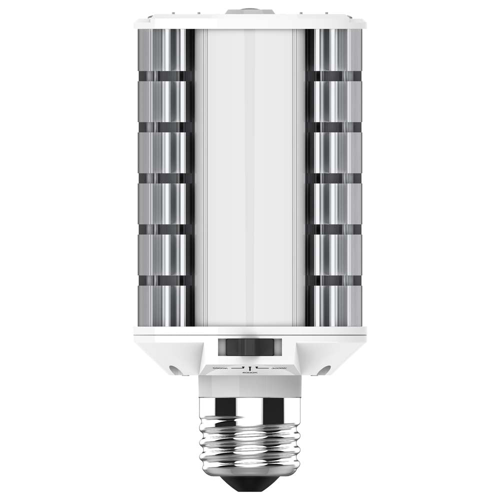 Satco LED Hi-Pro Wall Pack 10/20/30w CCT Selectable Medium Base 100-277V