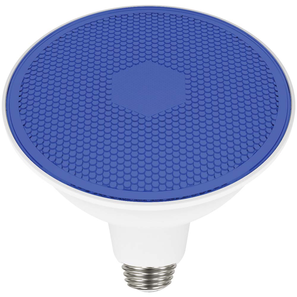Satco 11.5w PAR38 LED Blue 90 deg. 120v Bulb
