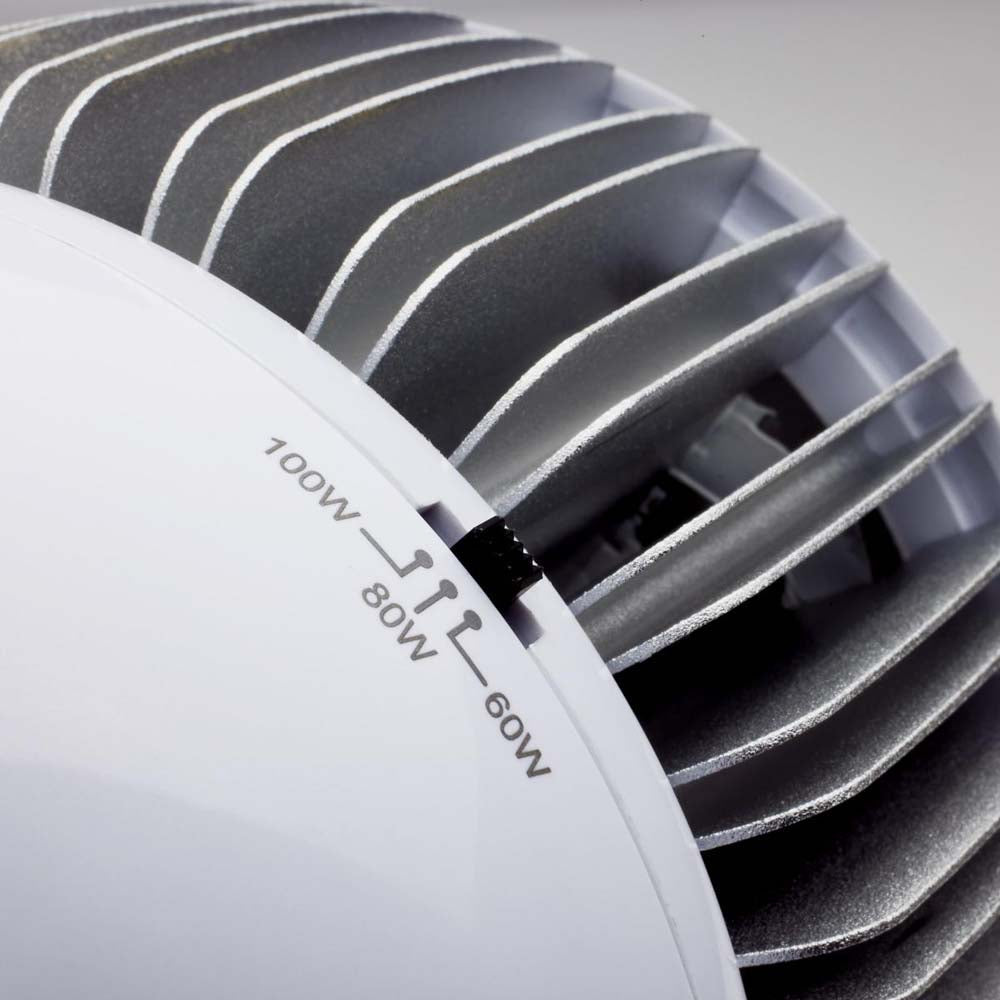 LED Hi-Bay 60W/80W/100W Selectable Wattage Mogul Extended 4000K 100V-277V
