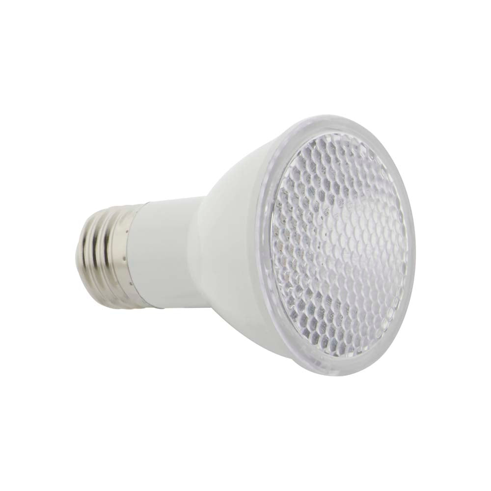 Satco 6.5w PAR20 LED Amber color 40deg. Angle 120v Turtle Friendly Bulb
