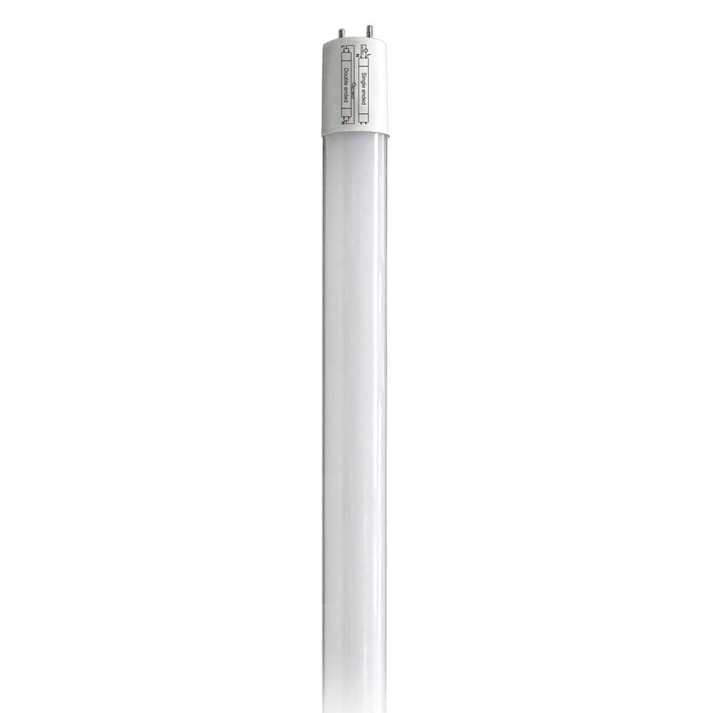 Satco 9W 2Ft T8 LED Tube 3000k 1100LM G13 Base Ballast Bypass