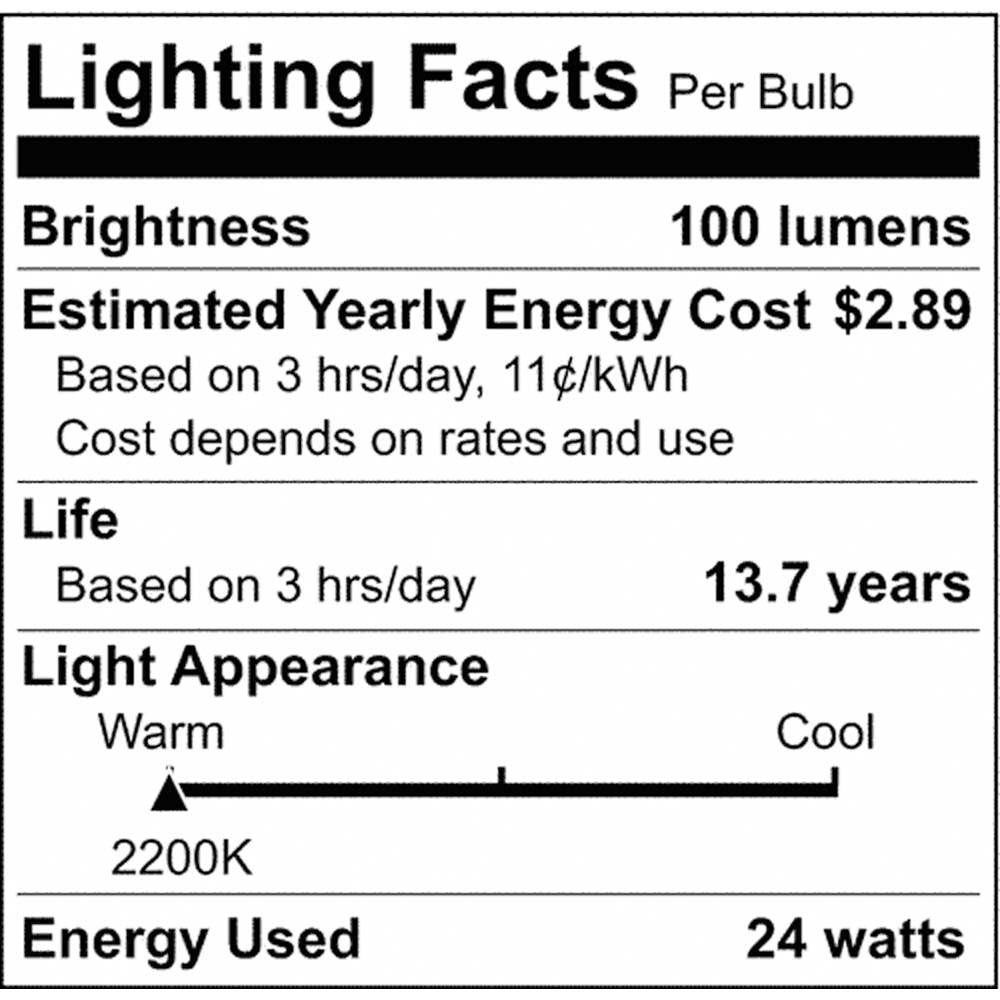 60-ft 120v Commercial LED String Light - Includes 2200K 24-S14 bulbs
