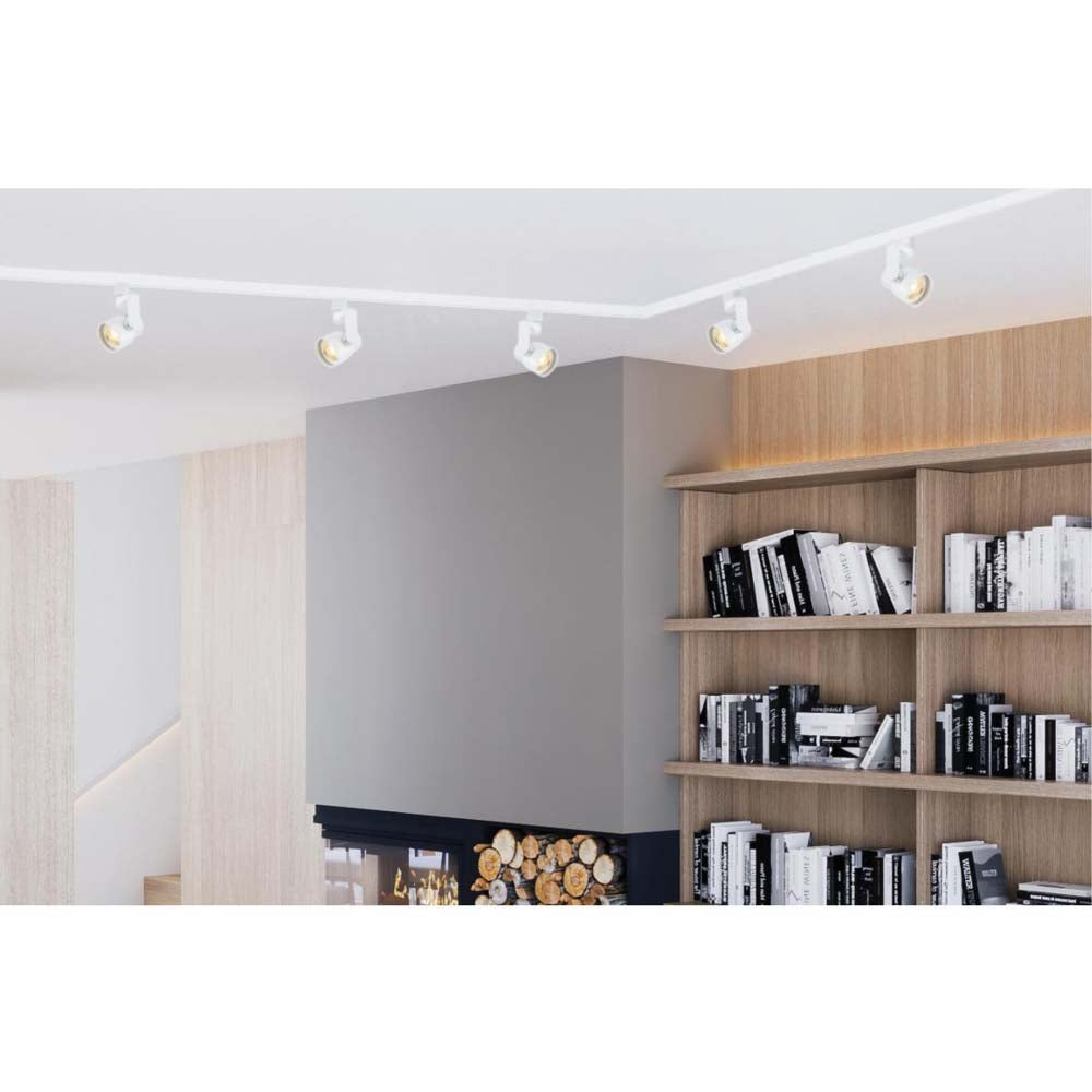LED 12w Piston Track Head White 24 deg. Beam Angle 120v