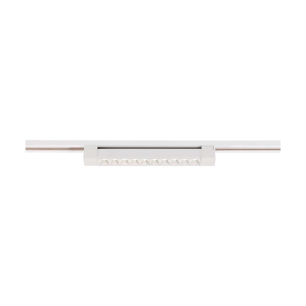 LED 1FT Track Light Bar White Finish 30 deg. Beam Angle 120v