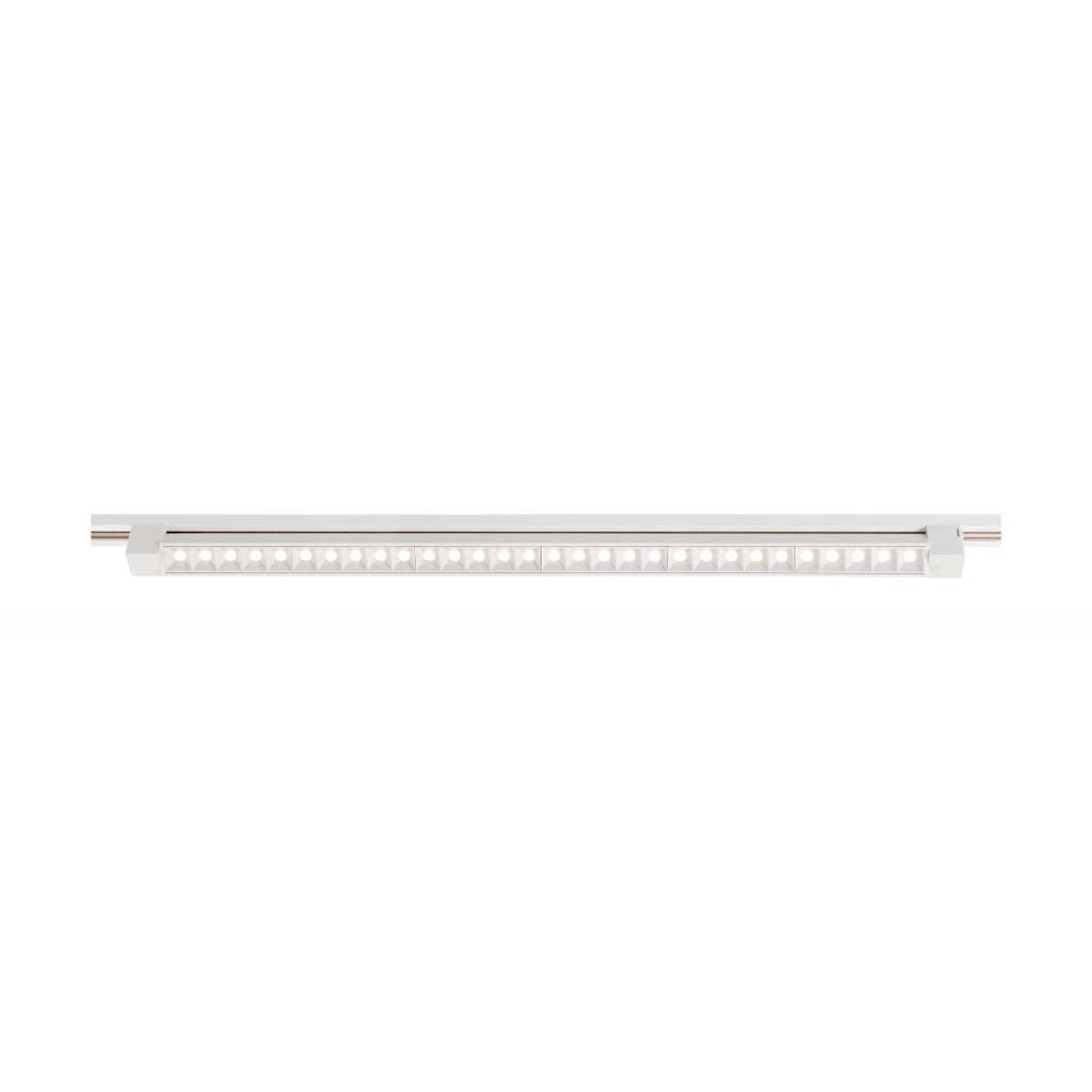 LED 3FT Track Light Bar White Finish 30 deg. Beam Angle 120v