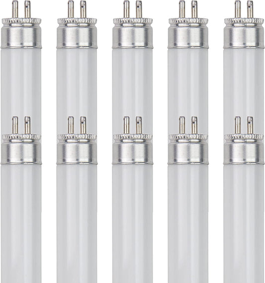 10PK - SUNLITE 8w 12in. F8T5/WW 2700K Warm White Mini Bi-Pin Fluorescent Tube