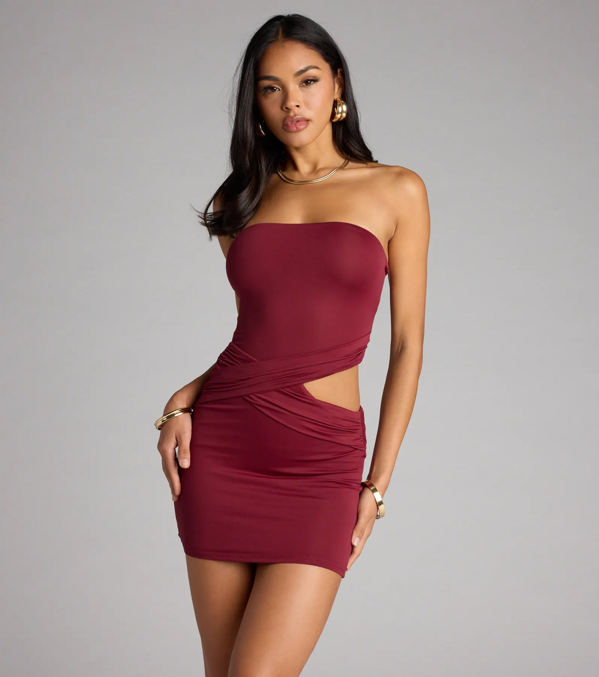 Body Language Tube Mini Dress