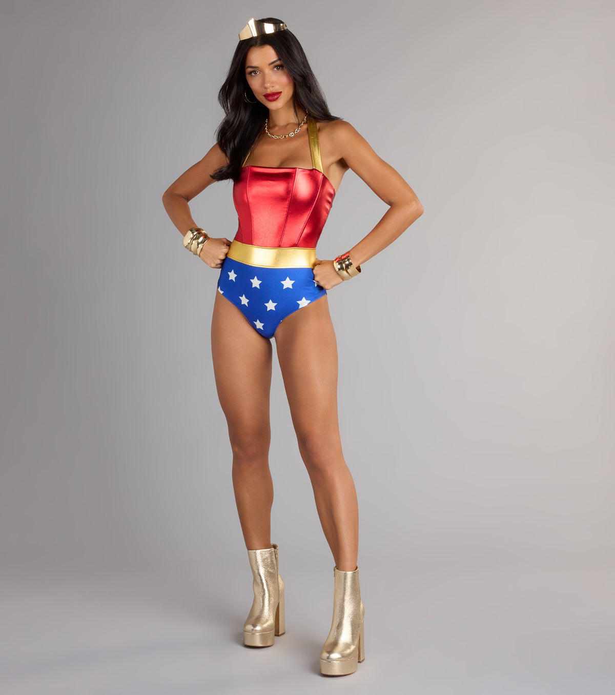 Lady Justice Halter Bodysuit